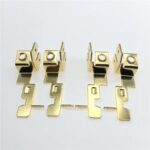 Custom Metal Brass Front and Back Shrapnel Stamping Brass Finish for Revolution