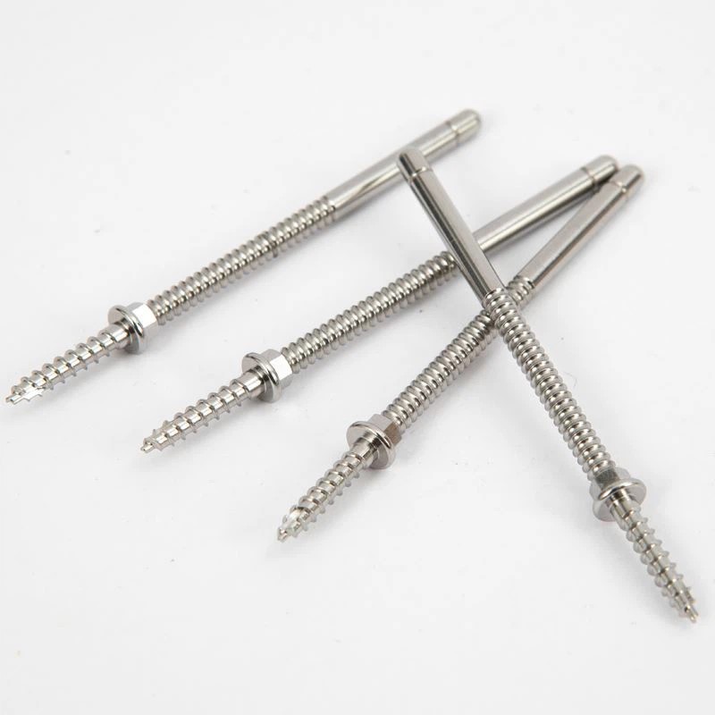 CNC Machined Distraction Pin-Precision Stainless Steel Components
