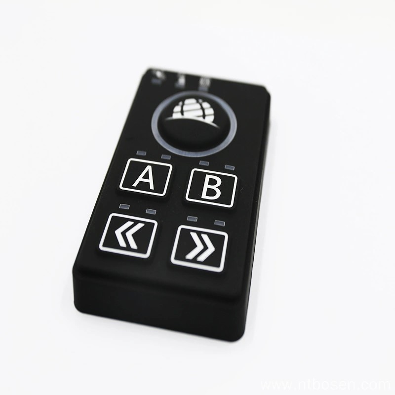 Tailored Silicone Keypad: Secure 3M Adhesion for Electronics