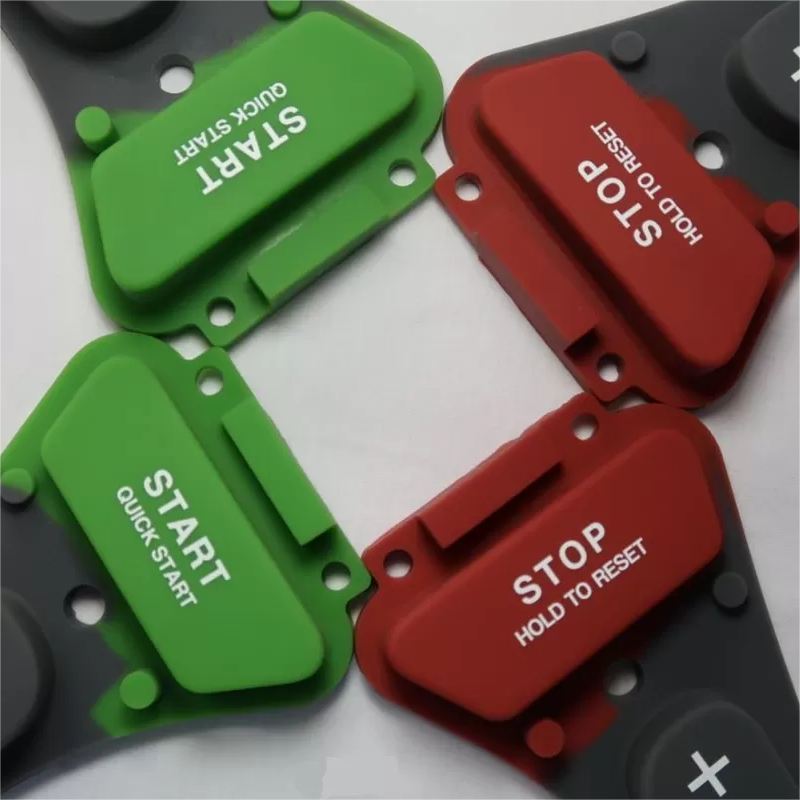 Non-Corrosive Shore A 20 Silicone Treadmill Pushbutton