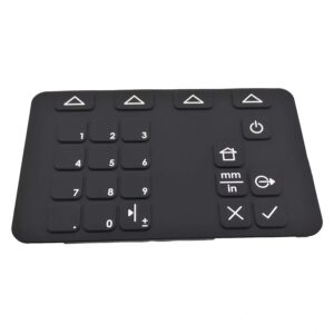 Rubber Silicone Panel Keypad Engine for Precision Lasering