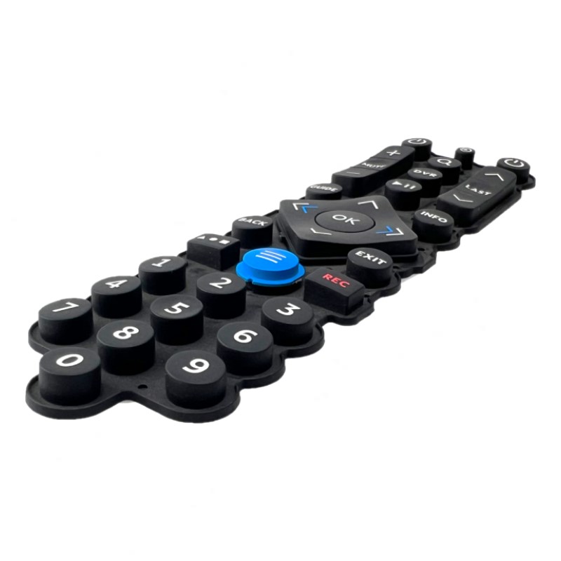 Seamless Silicone Experience Keypad Conductive Remote Buttons