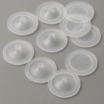 Custom Medical Grade Clear Silicone Rubber Valve Membrane Gaskets Manufactures1