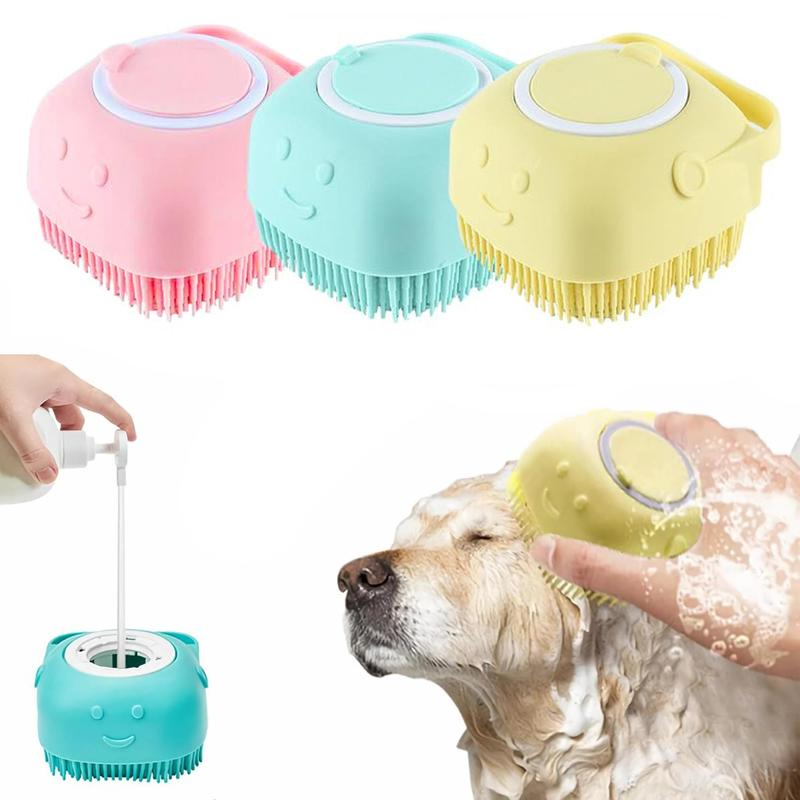 How Are Custom Silicone Pet Bath Soap Dispenser Massage Brushes Produced1