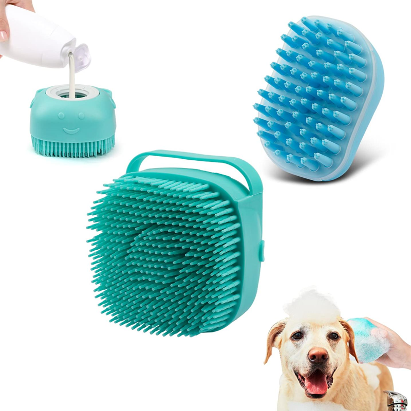How Are Custom Silicone Pet Bath Soap Dispenser Massage Brushes Produced3