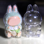 PET Clear Labubu Protect Cover Case with Custom Logo Suppliers2