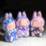 PET Clear Labubu Protect Cover Case with Custom Logo Suppliers3