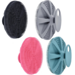 White Label Antimicrobial Silicone Body Brush Scrubber for Shower Accessories Manufacturers3