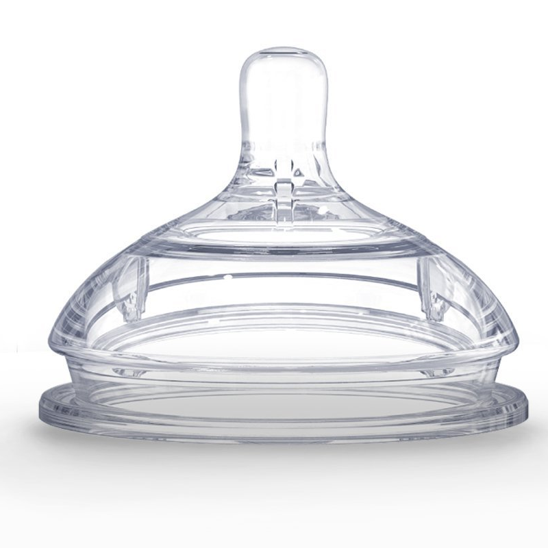 White Label Replacement LSR Silicone Baby Bottle Pacifier for Baby Nursing Feeding Factory4