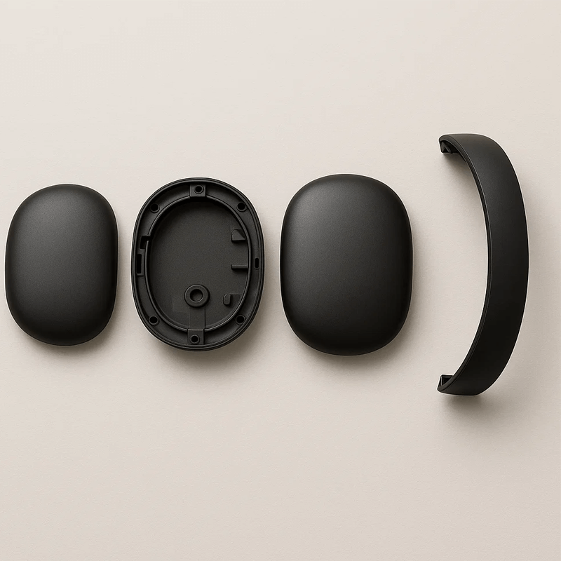 Custom ABS Shell Cover Parts for Active Noise Cancellation Wireless Bluetooth Headphones Factory1