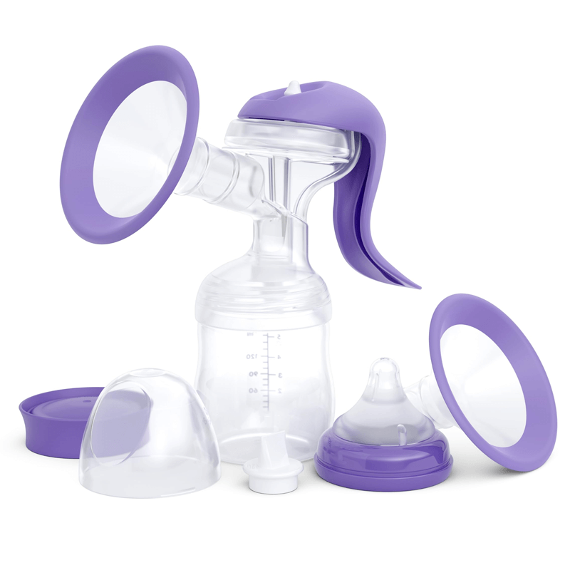 Custom Manual Breast Pump Hand Pump with Slow Flow Nipple for Baby Breastfeeding Essentials Suppliers1