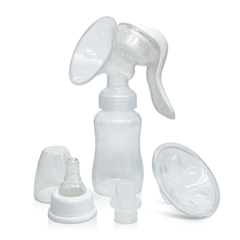 Custom Manual Breast Pump Hand Pump with Slow Flow Nipple for Baby Breastfeeding Essentials Suppliers2