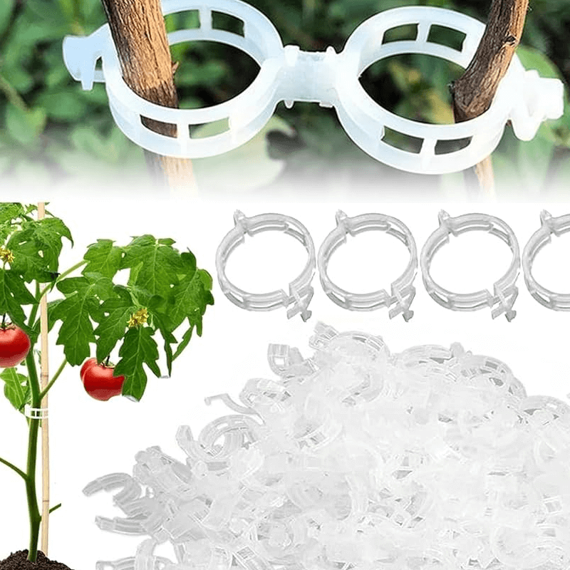 Custom Plastic Plant Support Clips for Vegetable Usage Factory4