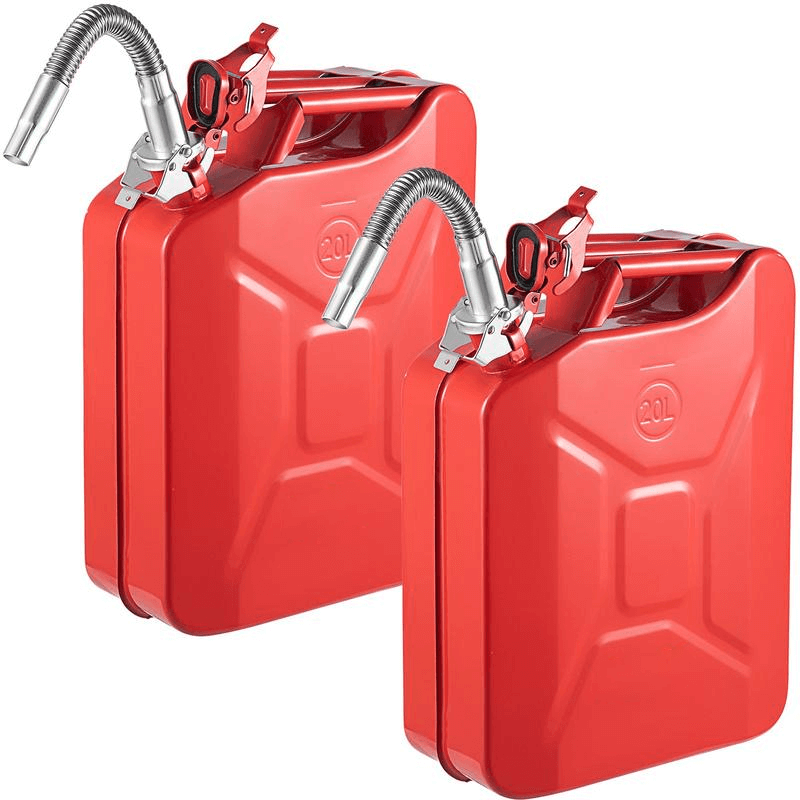 Custom Portable PP Jerry Fuel Gas Can with Flexible Steel Fuel Tank for Automotive Equipment Suppliers1