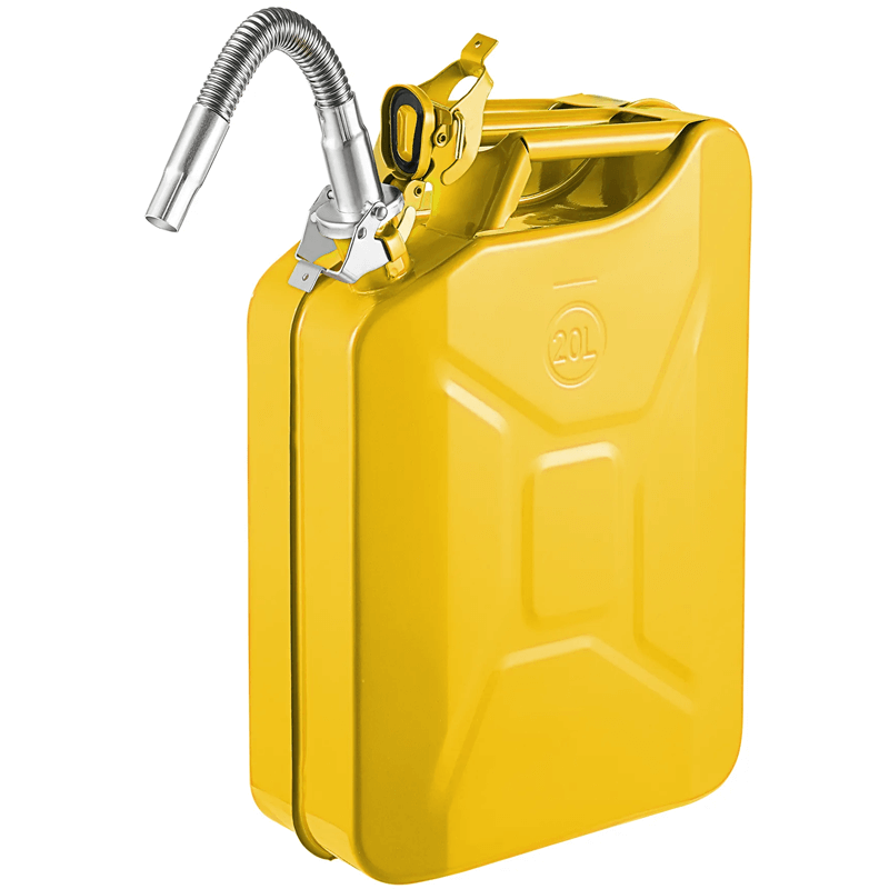 Custom Portable PP Jerry Fuel Gas Can with Flexible Steel Fuel Tank for Automotive Equipment Suppliers2