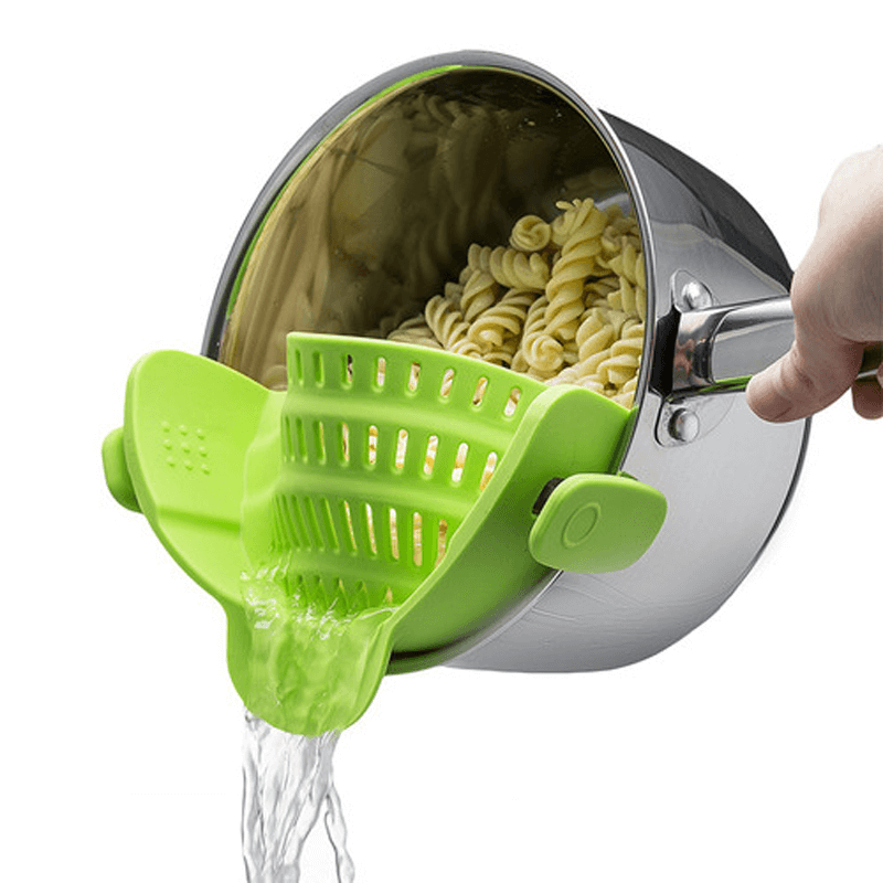 Custom Silicone Pot Side Strainer for Home Kitchen Essentials Accessories Factory2