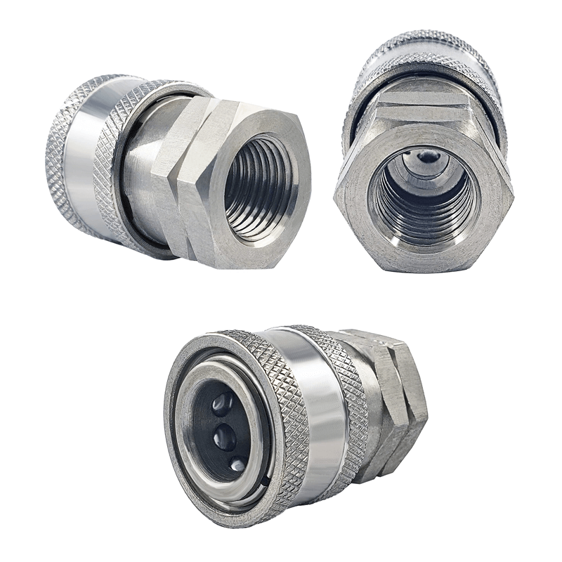 Custom Stainless Steel Ultimate Pressure Washer Adapter Connect Set for Cleaning and Maintenance Machine Suppliers2