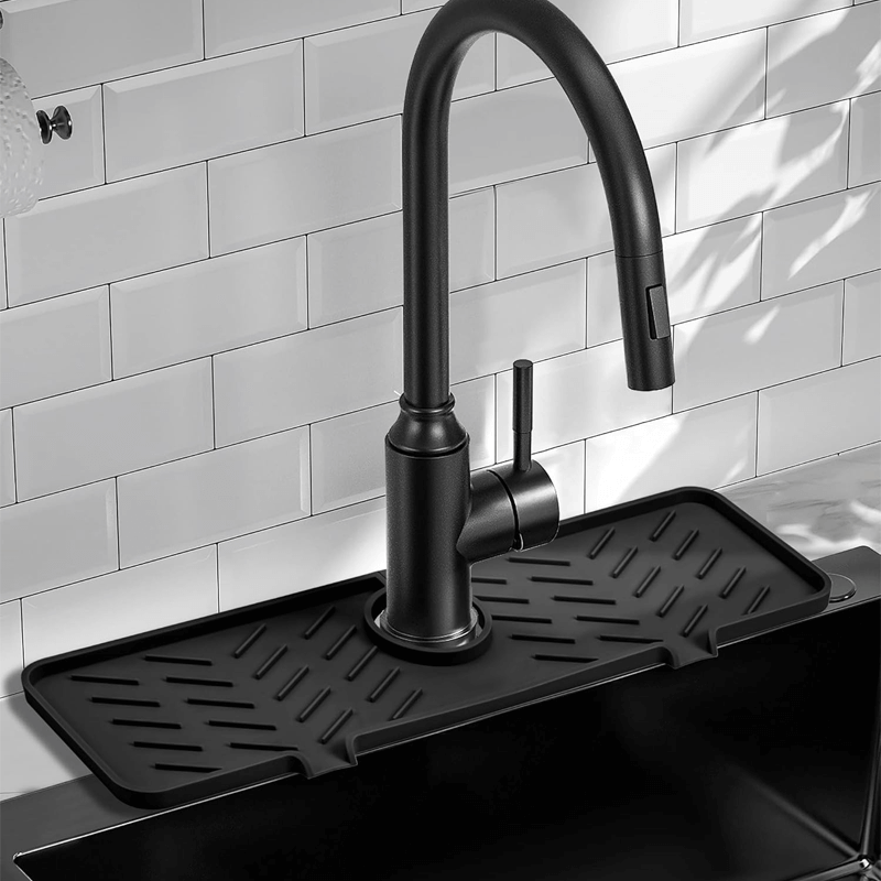 Customized Silicone Sink Drain Holder Drying Mat for Kitchen Accessories Manufacturing2