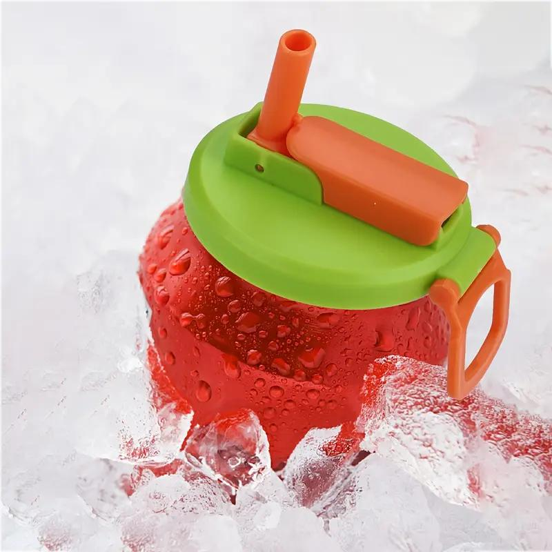 OEM Reusable Color Soda Can Cover Lids with Silicone Straws for Beverage Industry Suppliers2