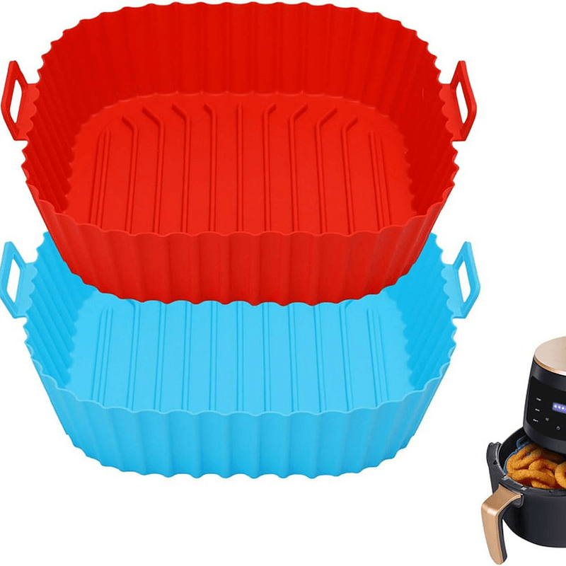 OEM Reusable Heat Resistant Silicone Air Fryer Liners for Kitchen Accessories Manufacturers3