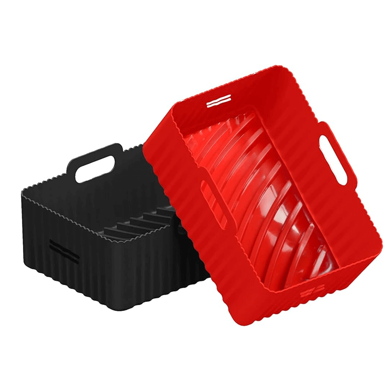 OEM Reusable Heat Resistant Silicone Air Fryer Liners for Kitchen Accessories Manufacturers4