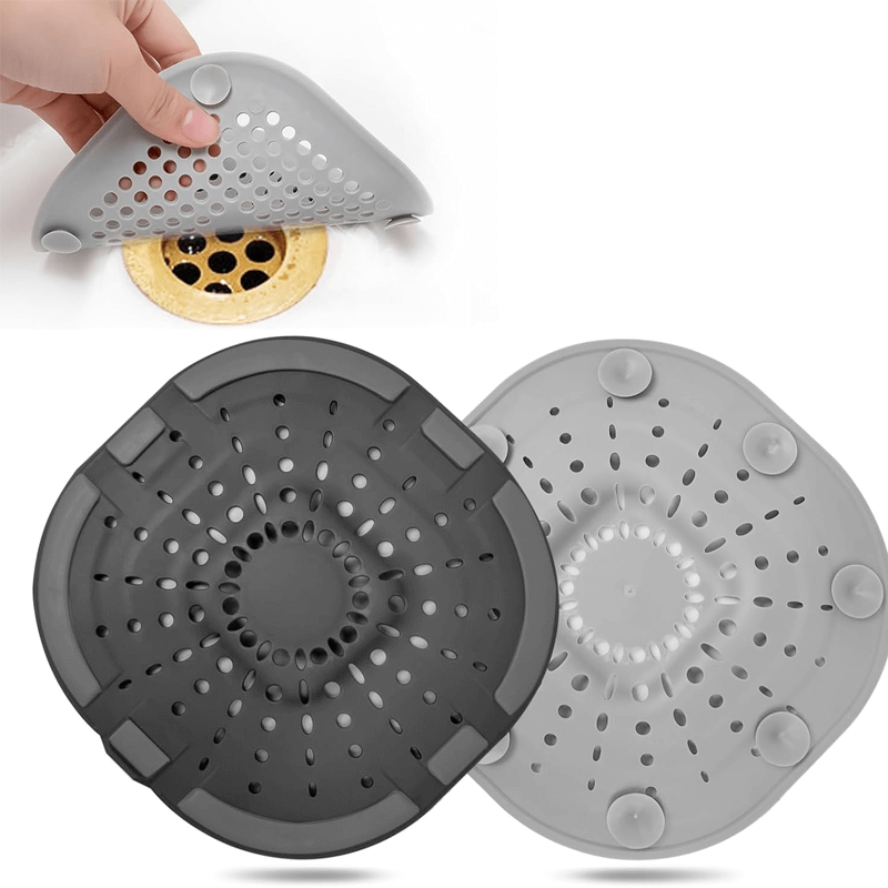 Personalized Silicone Drain Shower Drain Hair Stopper Protector with Suction Cup for Household Application Manufacturing2