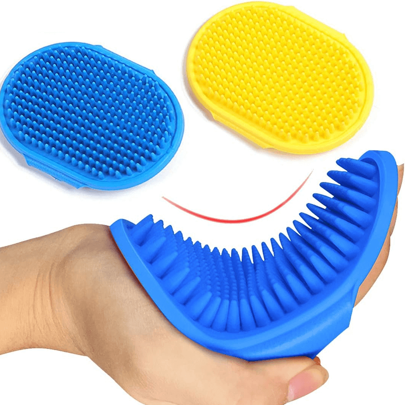 Personalized Silicone Pet Brushes for Pet Care Solution In Bulk Order Suppliers3