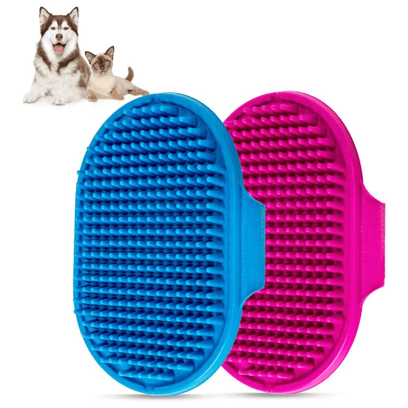 Personalized Silicone Pet Brushes for Pet Care Solution In Bulk Order Suppliers4