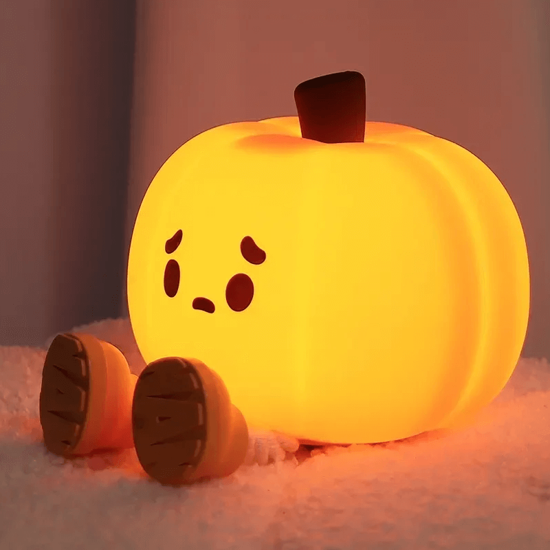 Personalized Silicone Pumpkin Night Lamb Lights for Halloween Decorations Factory2