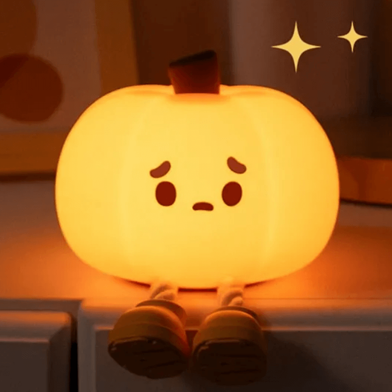 Personalized Silicone Pumpkin Night Lamb Lights for Halloween Decorations Factory3