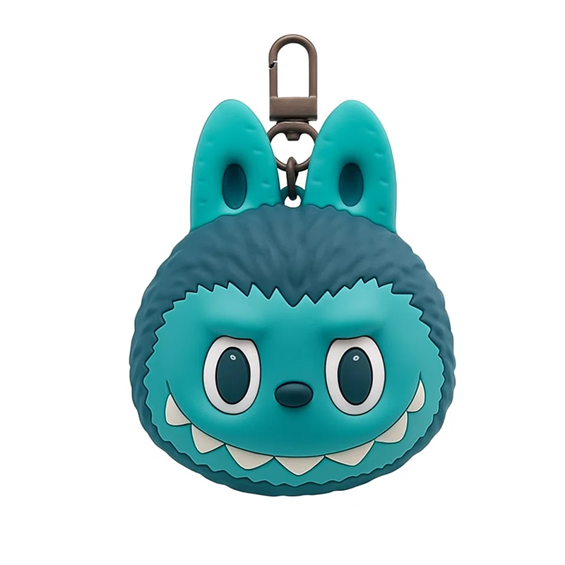 White Label Labubu Silicone Earphone Bag for Gift and Promotion Application Manufacturing4