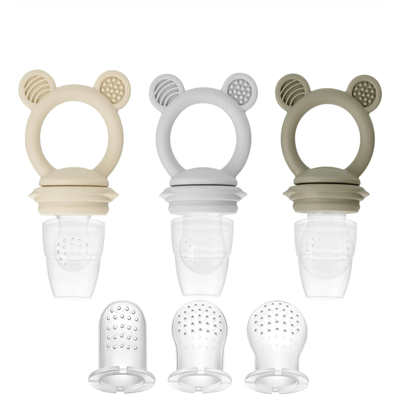 White Label Silicone Baby Food Fruit Feeder for Baby Infant Self Feeding Factory1