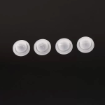 Customized 12.85mm Liquid Injection Molding Food Grade Silicone Valves with Cross Slit Cut for Dispensing Caps Factory1