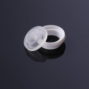 Customized Medical Grade 10.5mm LSR Silicone Valves with 3mm Cross Slit for Leak Proof Mess Free One Way Dispensing Caps Suppliers1
