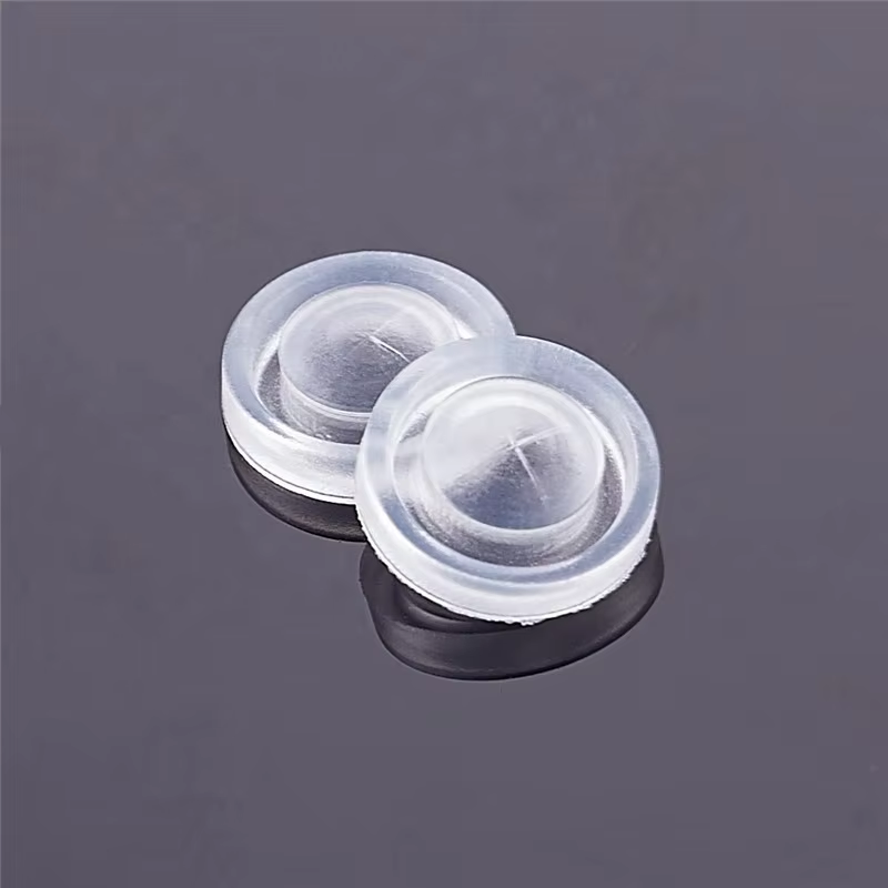 Customized Medical Grade 10.5mm LSR Silicone Valves with 3mm Cross Slit for Leak Proof Mess Free One Way Dispensing Caps Suppliers3