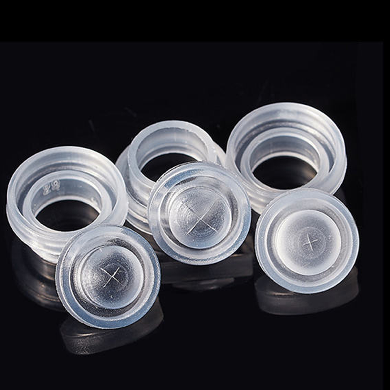 OEM Precision 10.5mm Injection Molding Silicone Cross-Slit Dispensing Valves Liquid Control for Squeeze Bottles4