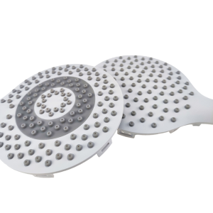 Customized Overmolding ABS Silicone Head Nozzles for Water Saving Bathroom Application Factory1