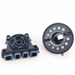 Customized Overmolding ABS Silicone Head Nozzles for Water Saving Bathroom Application Factory3