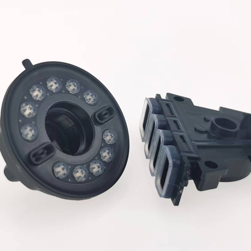 Customized Overmolding ABS Silicone Head Nozzles for Water Saving Bathroom Application Factory4