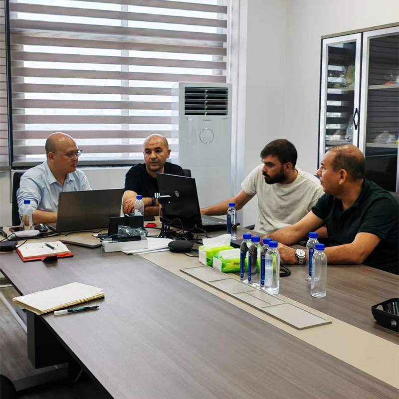 From Design to Production Turkish Customers Visit YJCPolymer for One-Stop Bathroom Product Development1