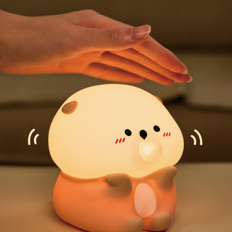 White Label Silicone Animal Silicone Night Lamp for Children’s Christmas Gift Manufacturing 3