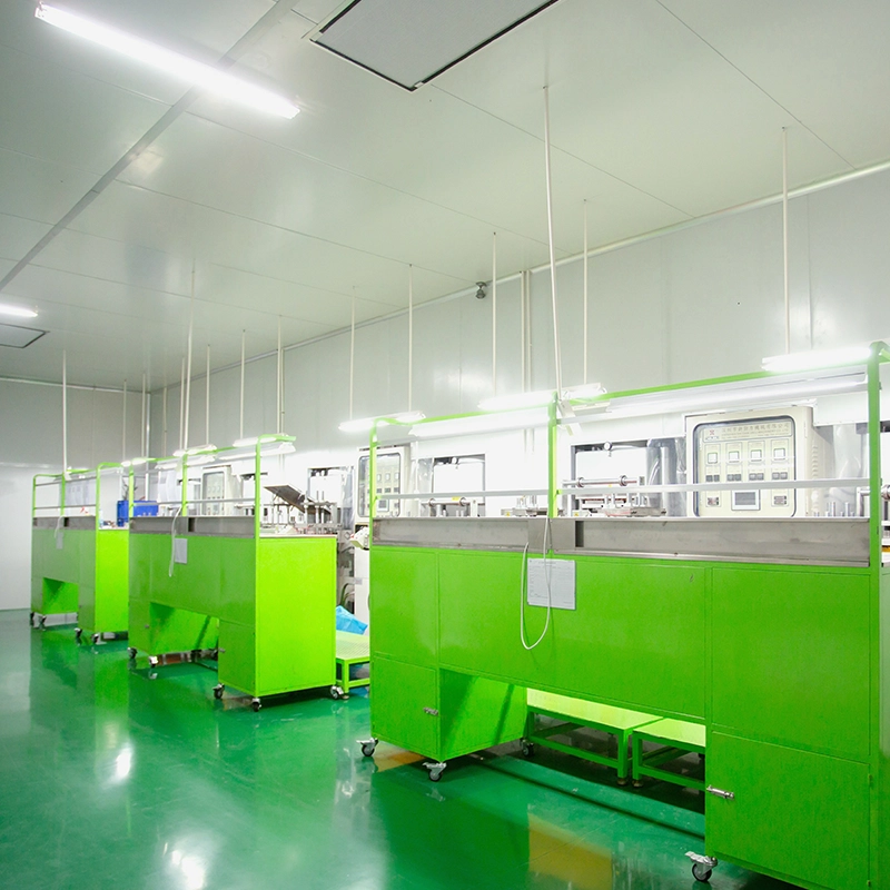 Purification silicone compression molding workshop