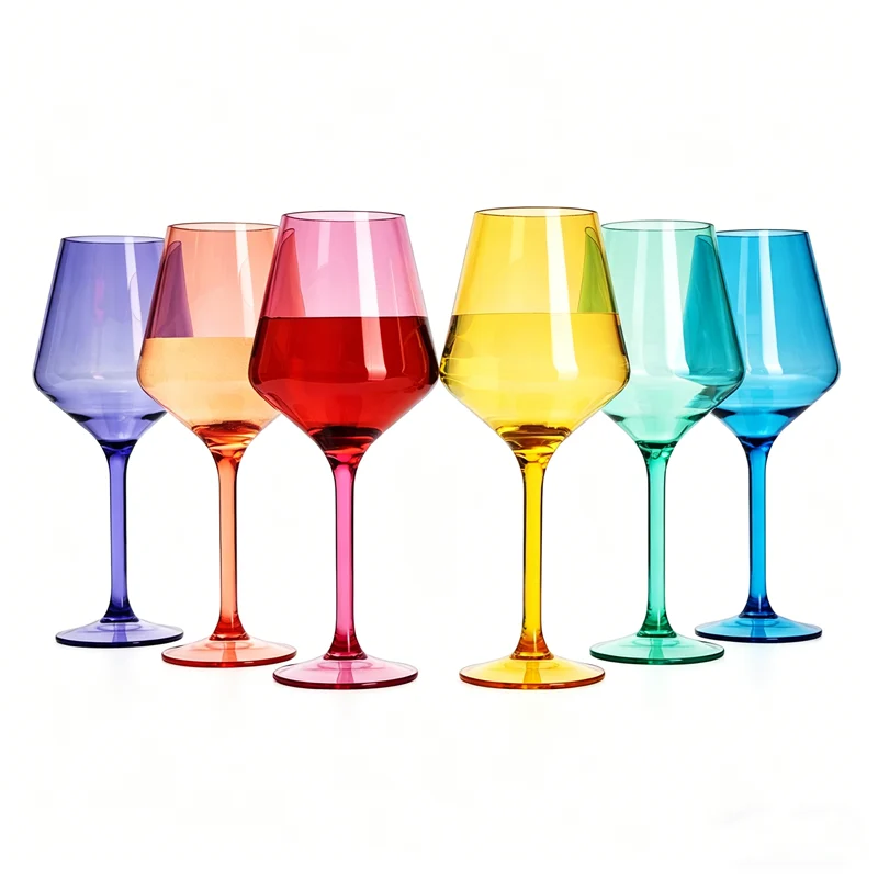 plastic wine glasses for party