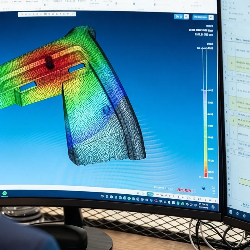 Shower-Head-Mold-Flow-Analysis-DFM-Engineering