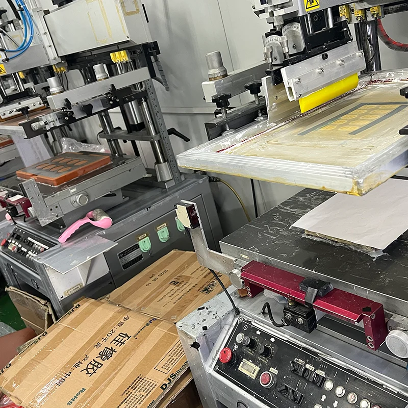 Silk Screen Printer for silicone night light