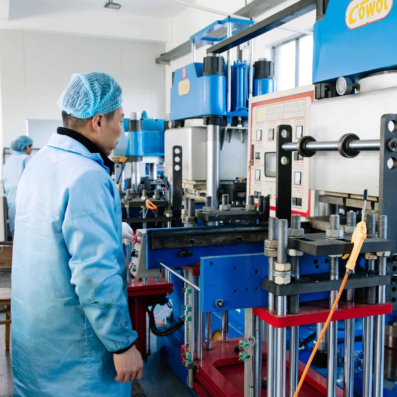 hydraulic-silicone-compression-press