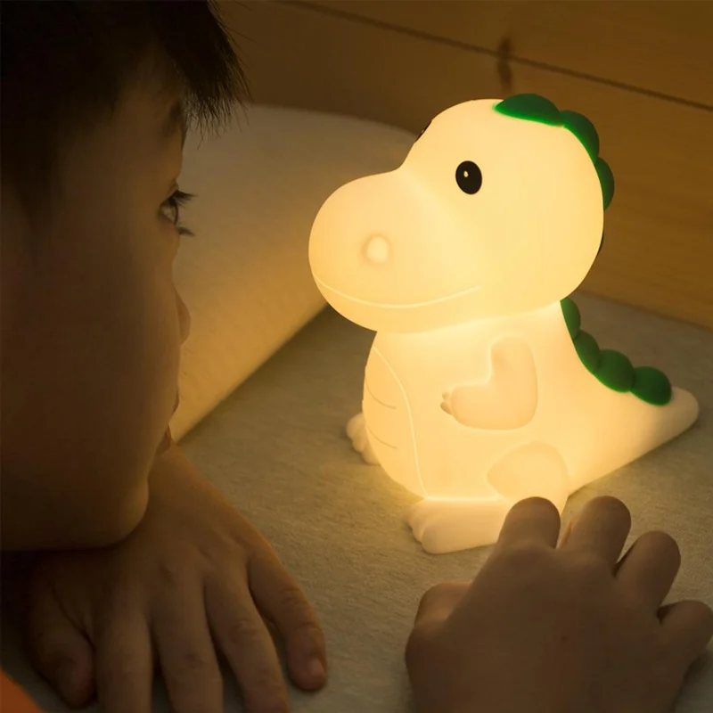 silicone dinosaur light